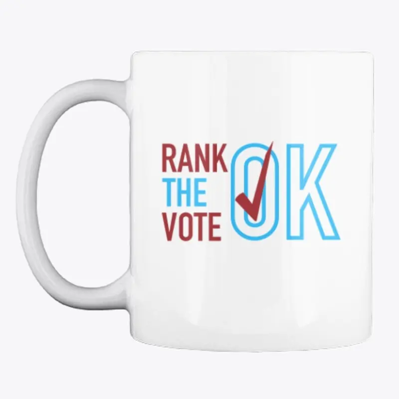 Rank the Vote OK Mug